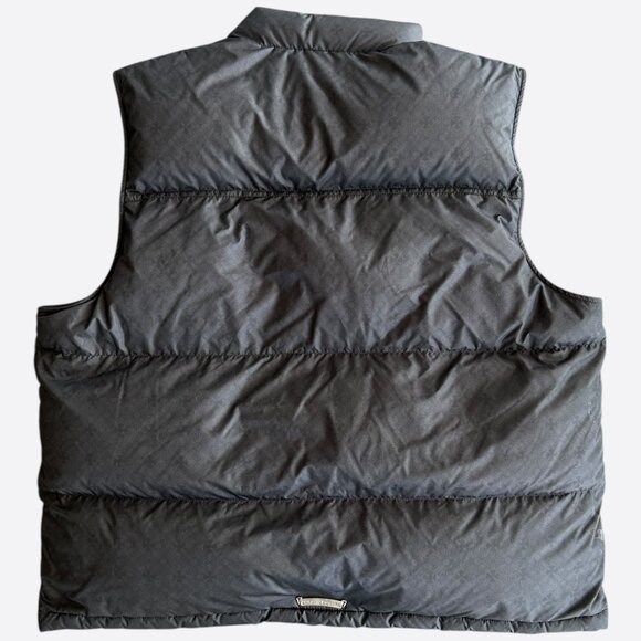 Chrome Hearts Black Cross Jacquard Puffer Vest - Picture 2 of 6
